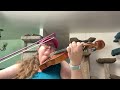 Day 1 (a month of fiddle waltzes) - Blue River Waltz