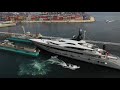 Launch of the largest yacht ever built by a Turkish shipyard