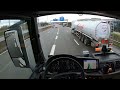 POV truck Driving MAN TGX 470  🇫🇷 France A6 Aire de Drace to Lion d irection Spain