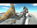 NEW GORO THE GIANT on Wobbly Building vs ALL UNITS Animal Revolt Battle Simulator