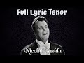 Nessun Dorma - Performed by Different Types (Fach) Of Tenors