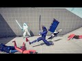 SAMURAI TEAM vs BOXER TEAM | TABS - Totally Accurate Battle Simulator