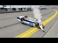 NASCAR Racing Crashes #32 - BeamNG Drive