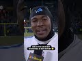 Jamaal Williams has one of the greatest SNF interviews ever 😅