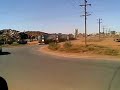 Ex Mitchell now toll, triple roadtrain fuel tanker turns down Pinga st, Port Hedland, WA