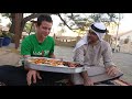 Amazing Arabian Food!! SEAFOOD BBQ MOUNTAIN in Dubai, UAE!