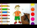 How to draw a Crocodile|easy alligator drawing|Littleboy drawing|simple bird drawing|Boybaby drawing