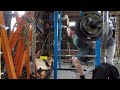 Squatting 295 for 5 reps