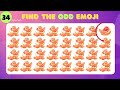 Emoji Challenge: Spot the odd one out | Fruit Edition