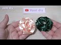 Amazing Ribbon Flower Work | Amazing DIY Rose Satin Ribbon | Satin Ribbon Flower Tutorial #11