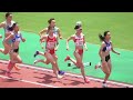 江藤咲×長谷川麻央  予選  女子800m  西日本インカレ陸上2024