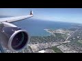 Air Canada A220 (C-GUAC) Landing Toronto (YYZ) *Brand new plane only 7 days old*