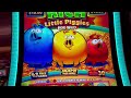 Rich Little Piggies MASSIVE WIN with All Three Coins!!