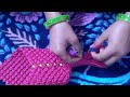 how to make a comb holder with macrame Dori new design