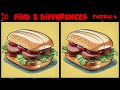 Find 3 Differences 🔍 Attention Test 🤓 Tasty Challenge 🧩 Round 312