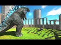 Legendary Godzilla War - Growing Godzilla vs Spider Size Comparison Godzilla