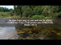 Holy Spirit Light the Way | 1 hour of meditation river/nature sounds with instrumental | Stress Free