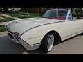 1962 Ford Thunderbird Convertible Walk around
