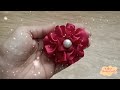 Amazing Ribbon Art|Easy DIY Ribbon Flowers|Hand Embroidery Ribbon Work|Cloth Flowers|Quicky Crafts