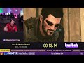 Deus Ex: Mankind Divided [Any%] by Heinki - #ESAWinter24