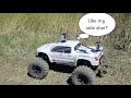 Aura the r/c car goes on a hike!