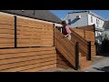 DIY DECK MAKEOVER + EASY PRIVACY WALL!