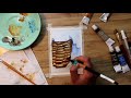 Studio Vlog -  Working on NYC Original postcards to sell on ETSY!!