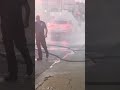 Auto fire in Chicago on Michigan, and Indiana ￼