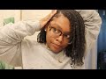 SIMPLE WASH DAY ROUTINE | Low Porosity | Mielle Organics Rosemary Mint