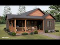 32'x32' (10x10m) Cozy Cottage House !!! Embracing Simple and Complete Living | Small House Design