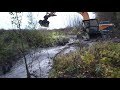 Impact of the removal of 2 beaver dams