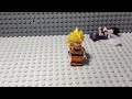 Goku and gohan training lego dragon ball stop motion