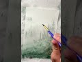 Watercolor Misty Mountains In Real Time