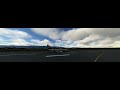 Ryanair Landing in GVA LSGG PMDG 737-800 - Side View - 5120x1440 5K NVIDIA 3090
