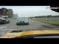 Spec Corvette Race 2 at NCM first 3 laps - 25 Oct 2020