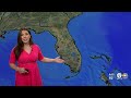 WPTV First Alert Weather forecast, morning of July 25, 2024