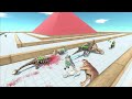 ESCAPE FROM ALIEN WOLVERILLA - PYRAMID COURSE - LAST SURVIVOR - Animal Revolt Battle Simulator