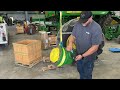 John Deere X9 1000 - Rear wheel motor replacement.