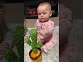 Baby Has in Depth Conversation With Talking Cactus Toy || ViralHog