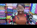 FABRIC MARKET VLOG 2 | Where to get your George Fabric and Luxury Lace at the most Affordable Prices