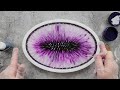 #1887 Incredible Resin 3D Bloom Fireworks Trinket Tray