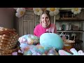 Easter Baskets for 7 kids! 2024 Easter basket haul, Large Family Easter baskets, Chatty Easter