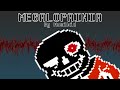 MegaloPAINia (Megalovania Metal Remix) - Rendered in Corrscope Oscilloscope