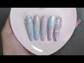 🧜‍♀️Ethereal Mermaid Nails 🧜‍♀️ | Glitter Nails | Stamping | Summer Nails