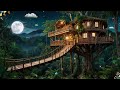 Tree House Ambient | Rain Sounds | Calm Sounds