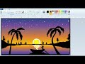 How to draw digital art in Microsoft Paint