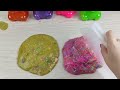 mixing scoop ice cream slime🍦| Asmr slime 🌈| satisfactory