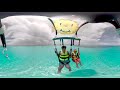 How high do you go when Cancun parasailing? Video 360°