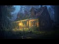 HEAVY RAIN and THUNDER on Tin Roof to Sleep Fast | Night Thunderstorm for Insomnia, Study, ASMR