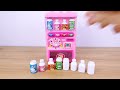 10 Minutes Satisfying with Unboxing Cute Pink Mini Ice-cream Store Cash Register ASMR